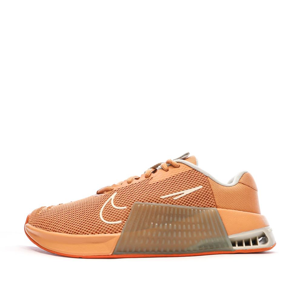 Chaussures de training Orange Femme Nike Metcon 9 pas cher
