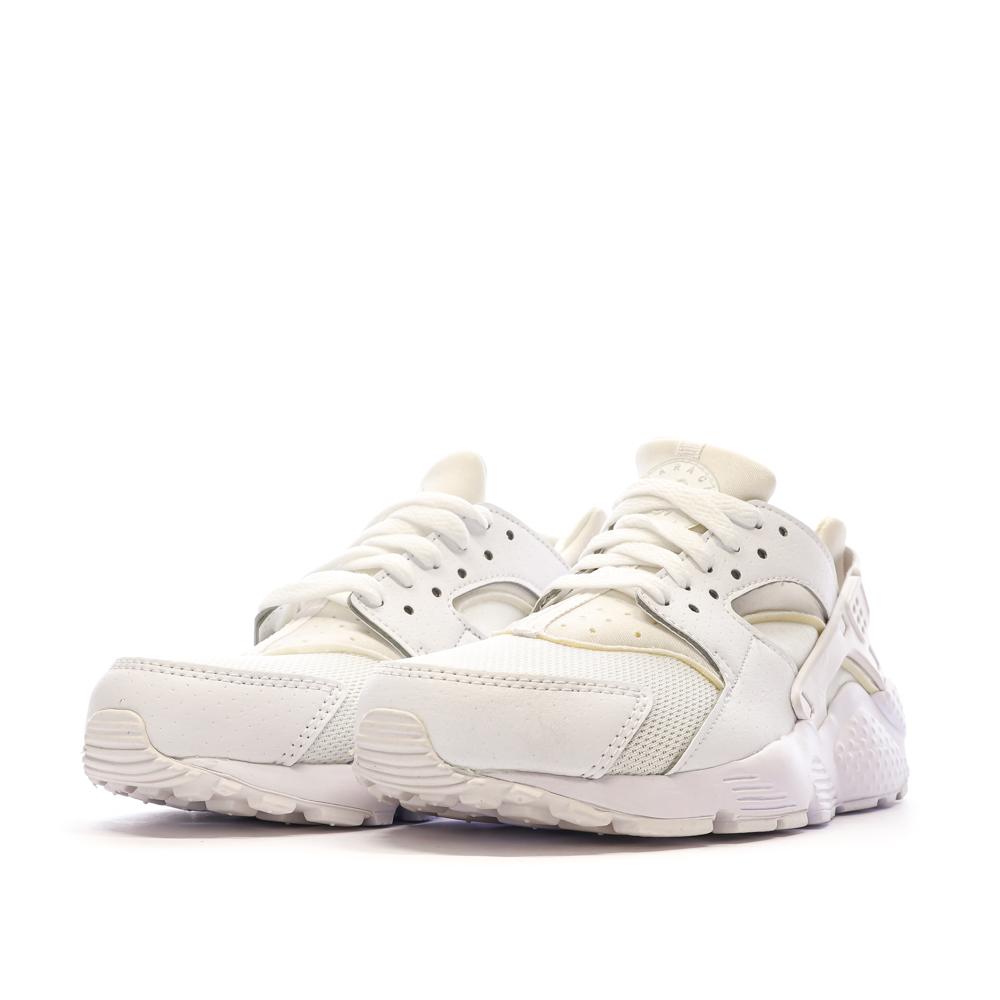 Baskets Beiges/Blanches Garçon Nike Huarache vue 6