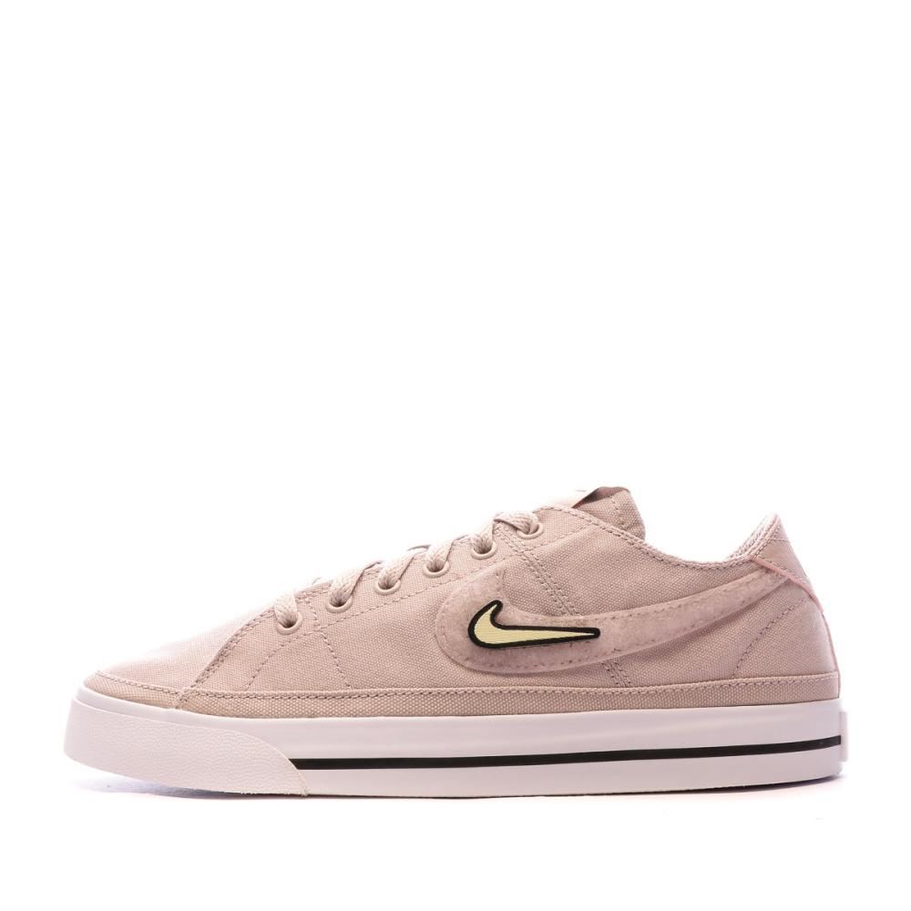 Baskets Roses Femme Nike Court Legacy Vday pas cher
