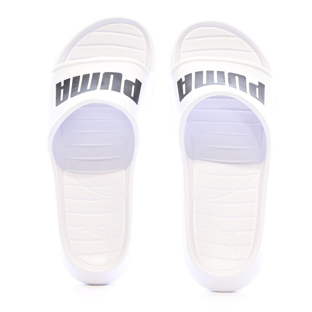 Claquettes Blanches Femme Puma Divecat V2 Lite vue 3
