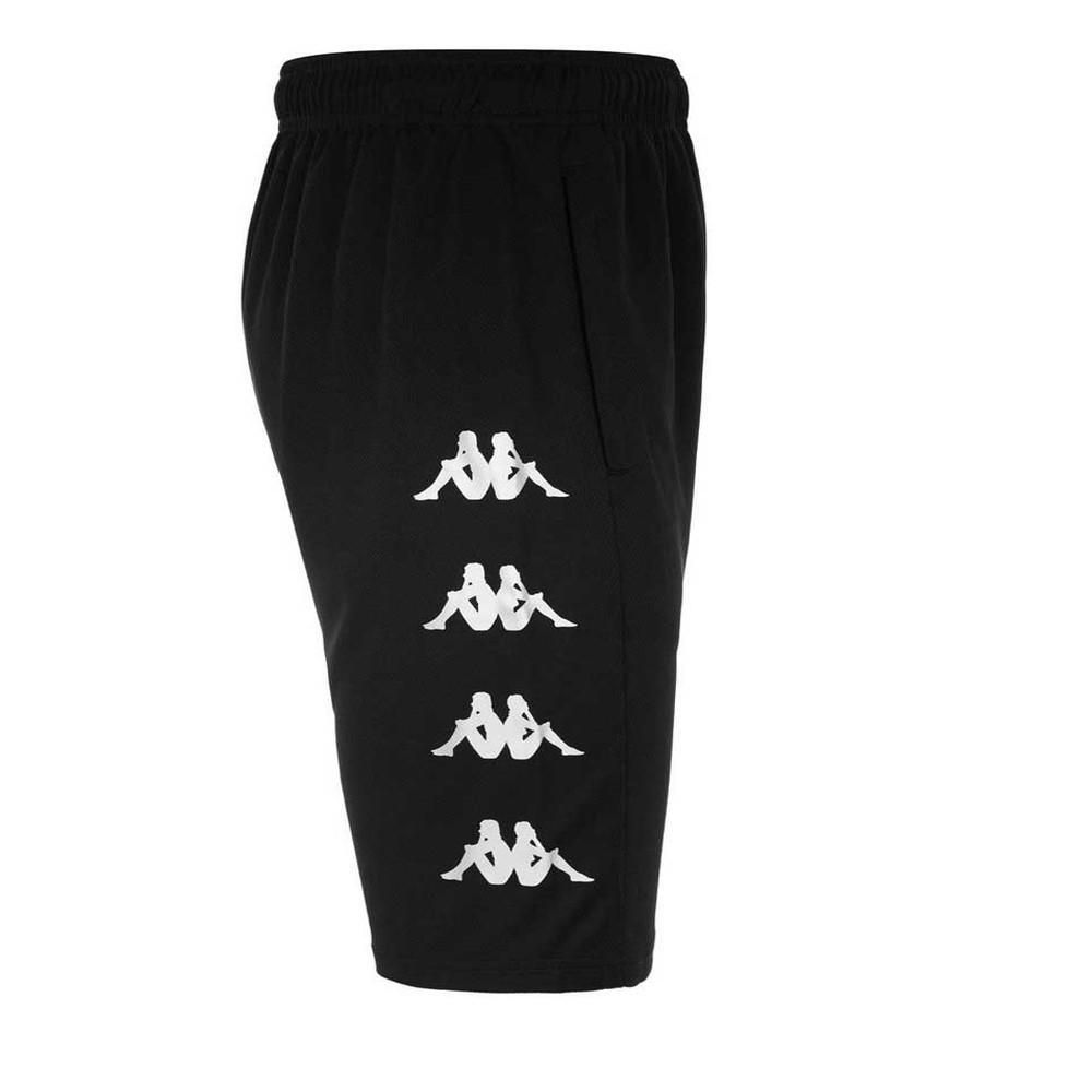 Short Noir Homme Kappa Soccer Domaso vue 2