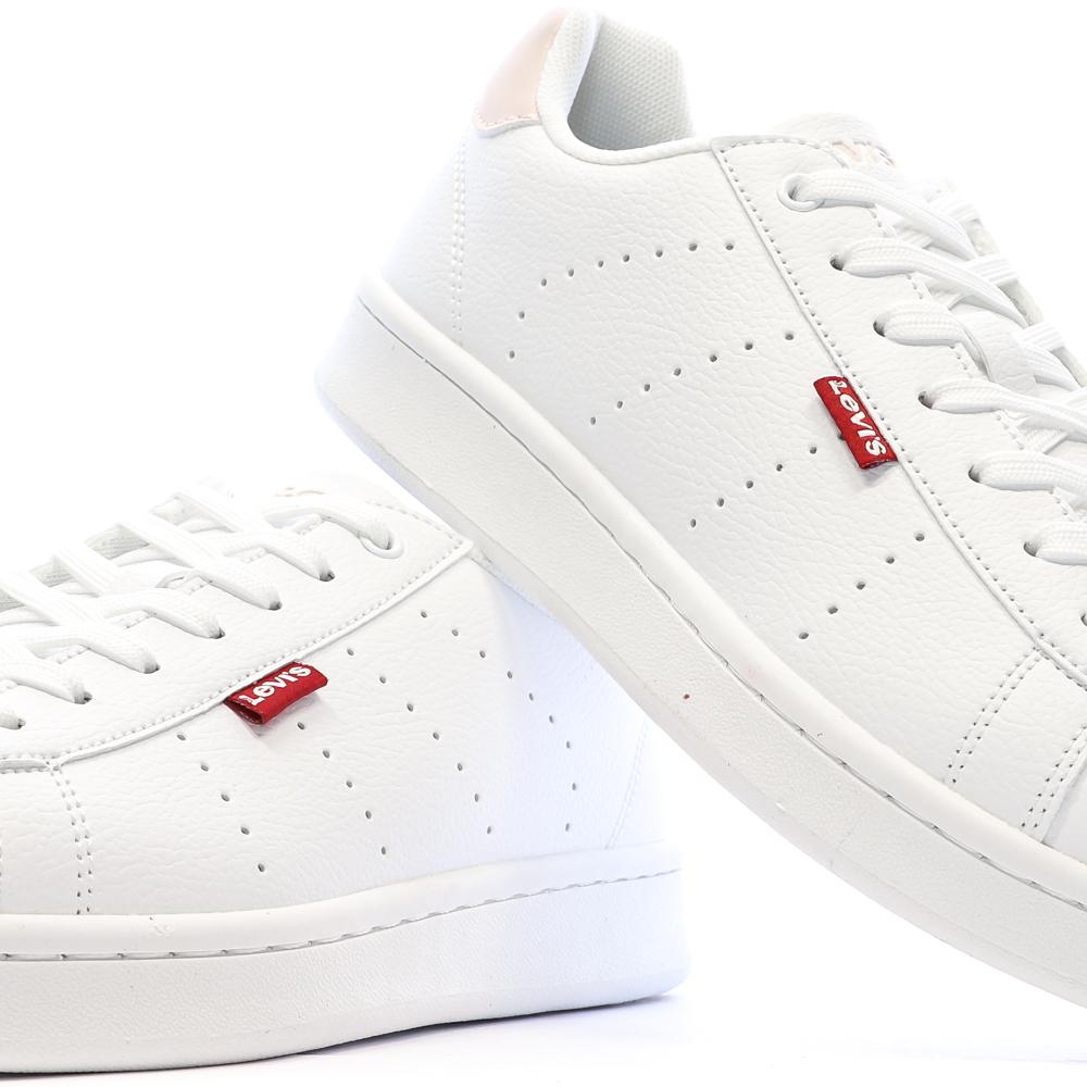 Baskets Blanches/Rose Femme Levi's Avenue vue 7