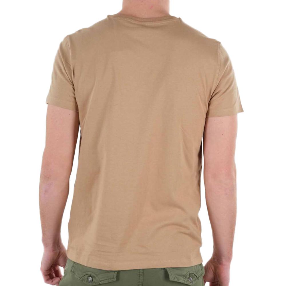 T-shirt Marron Homme Deeluxe Rover vue 2