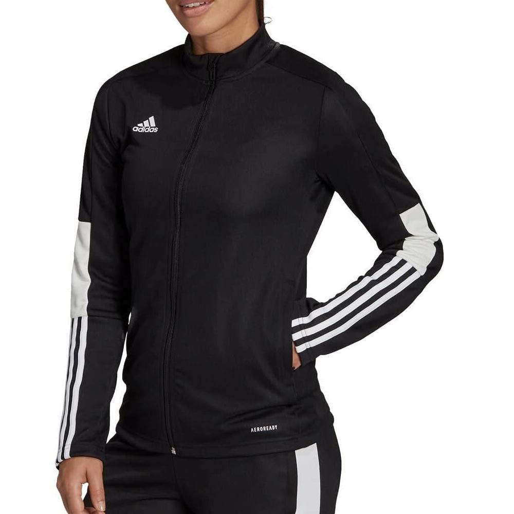 Veste d'Entraînement Noire Femme Adidas H60017 pas cher