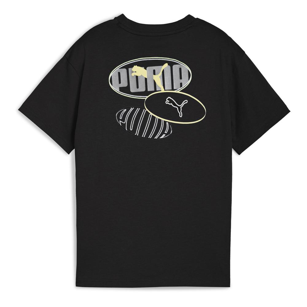 T-Shirt Noir Garçon Puma 688984 vue 2