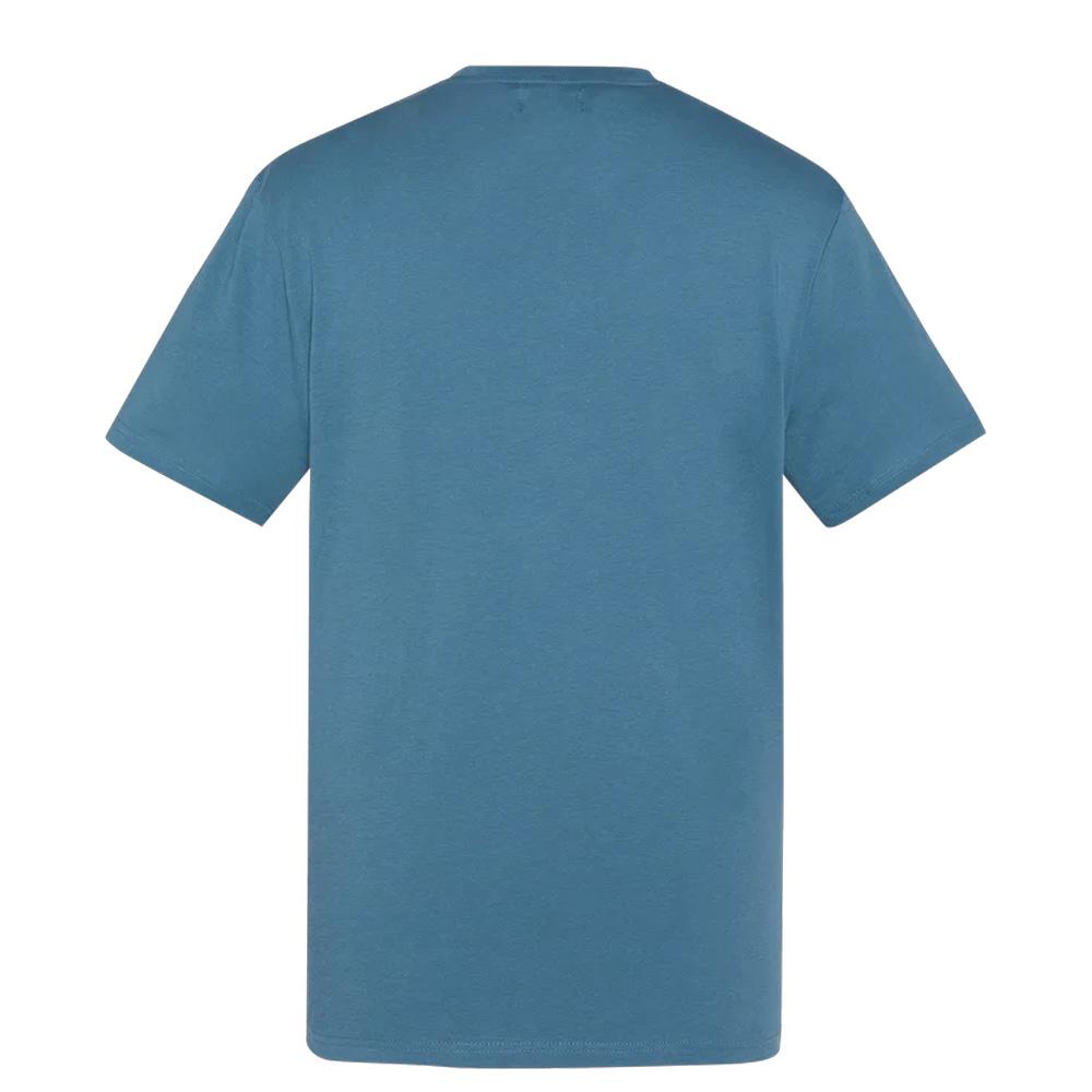 T-Shirt Bleu Garçon Schott RODE vue 2