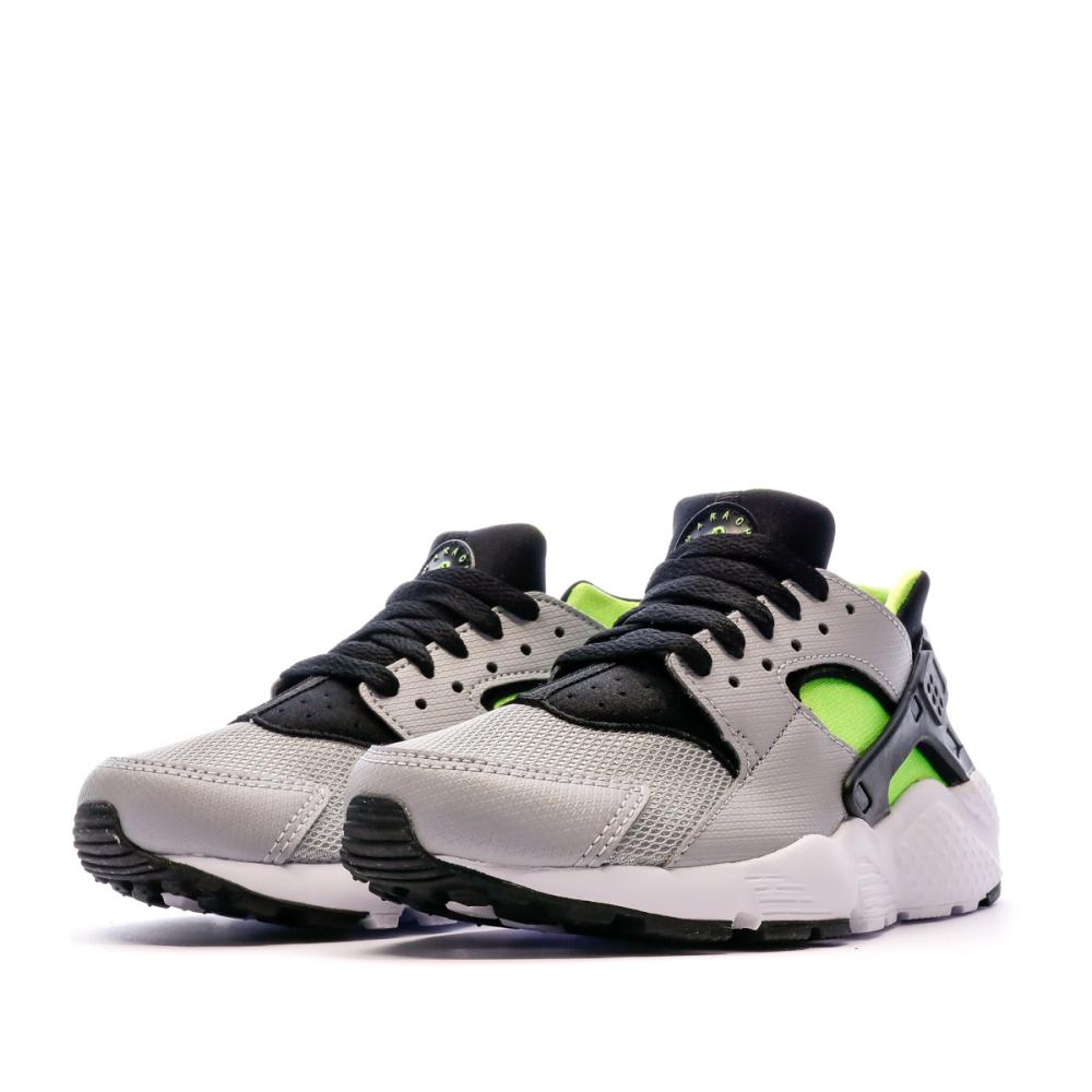 Baskets Grises Enfant Nike Huarache Run vue 6