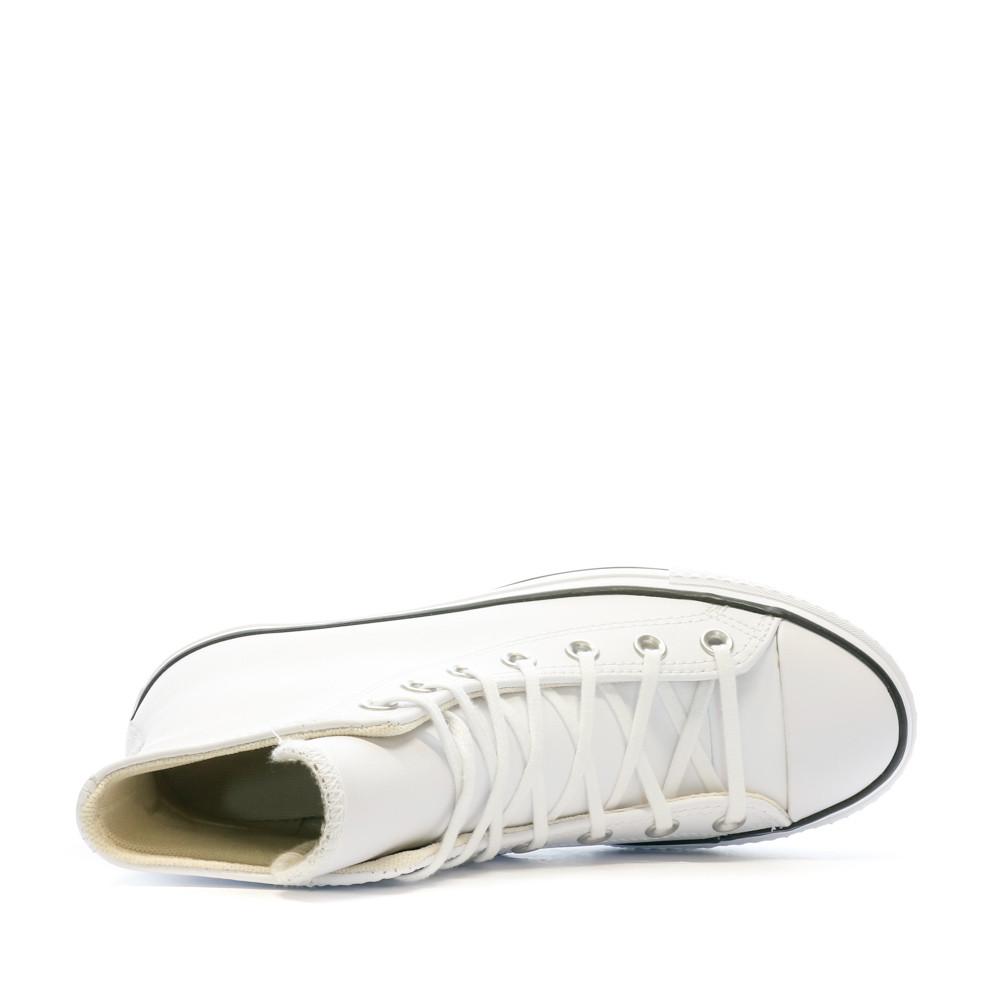 Baskets Blanches Homme Converse Ctas Lift Hi vue 4