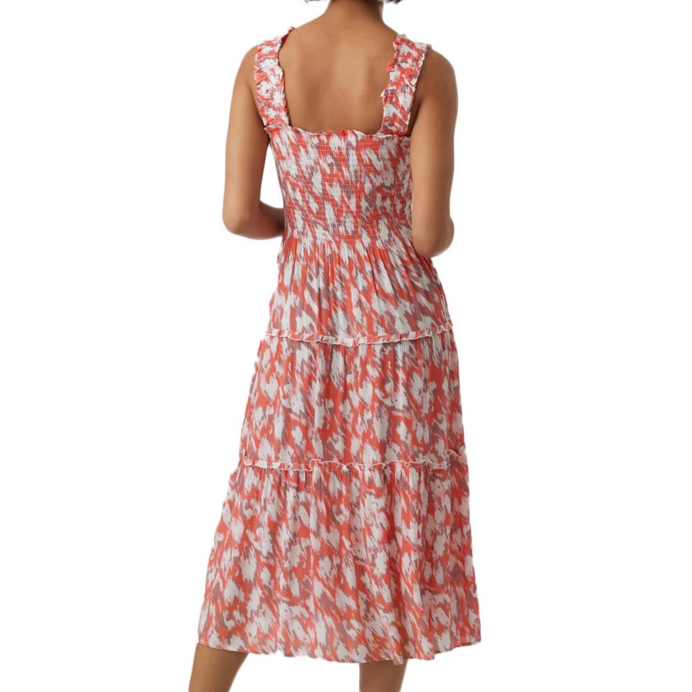 Robe Rouge/Rose Femme Vero Moda Enny vue 2