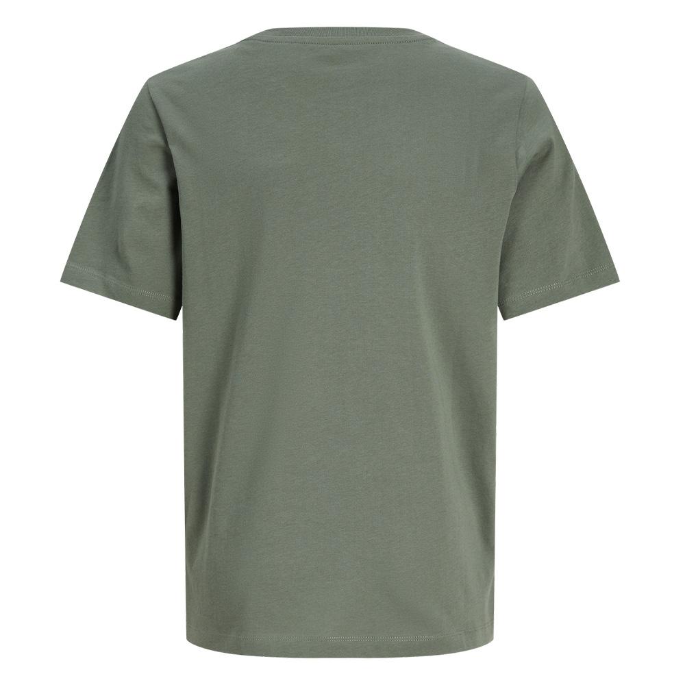 Camiseta verde para niño Jack & Jones Brandy ver 2
