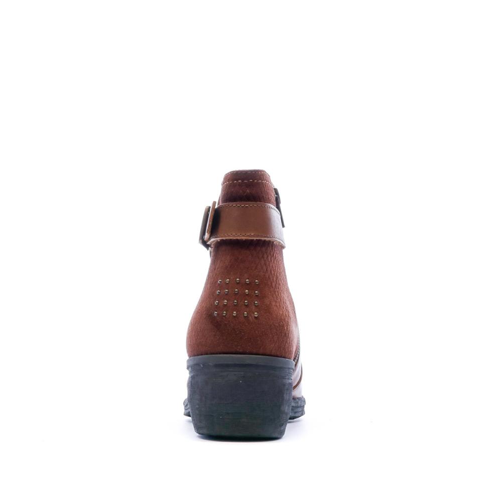 Bottines Marron Femme TBS Corraly vue 3