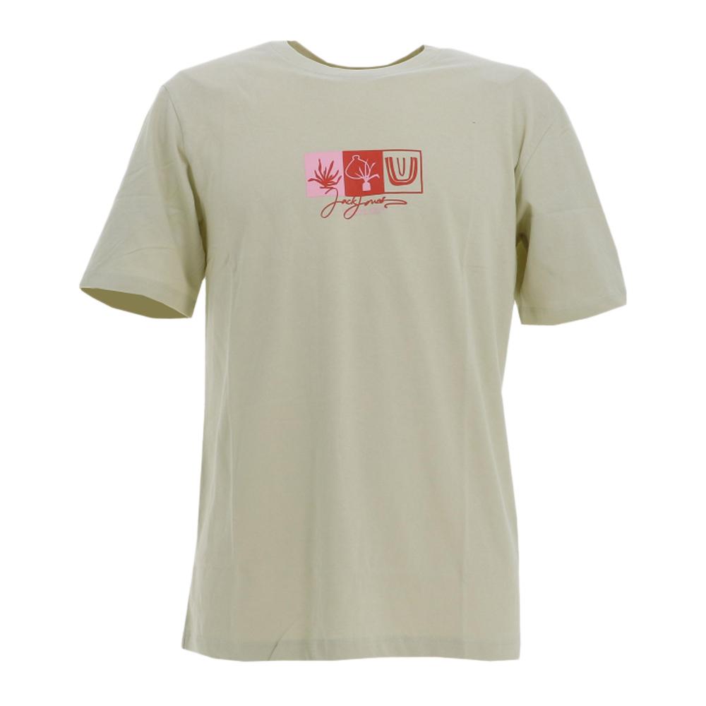 T-shirt Vert Garçon Jack & Jones Canggu pas cher