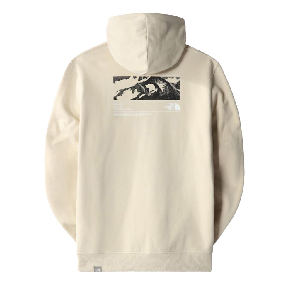 Sweat à Capuche Beige Homme The North Face Coordinate vue 2