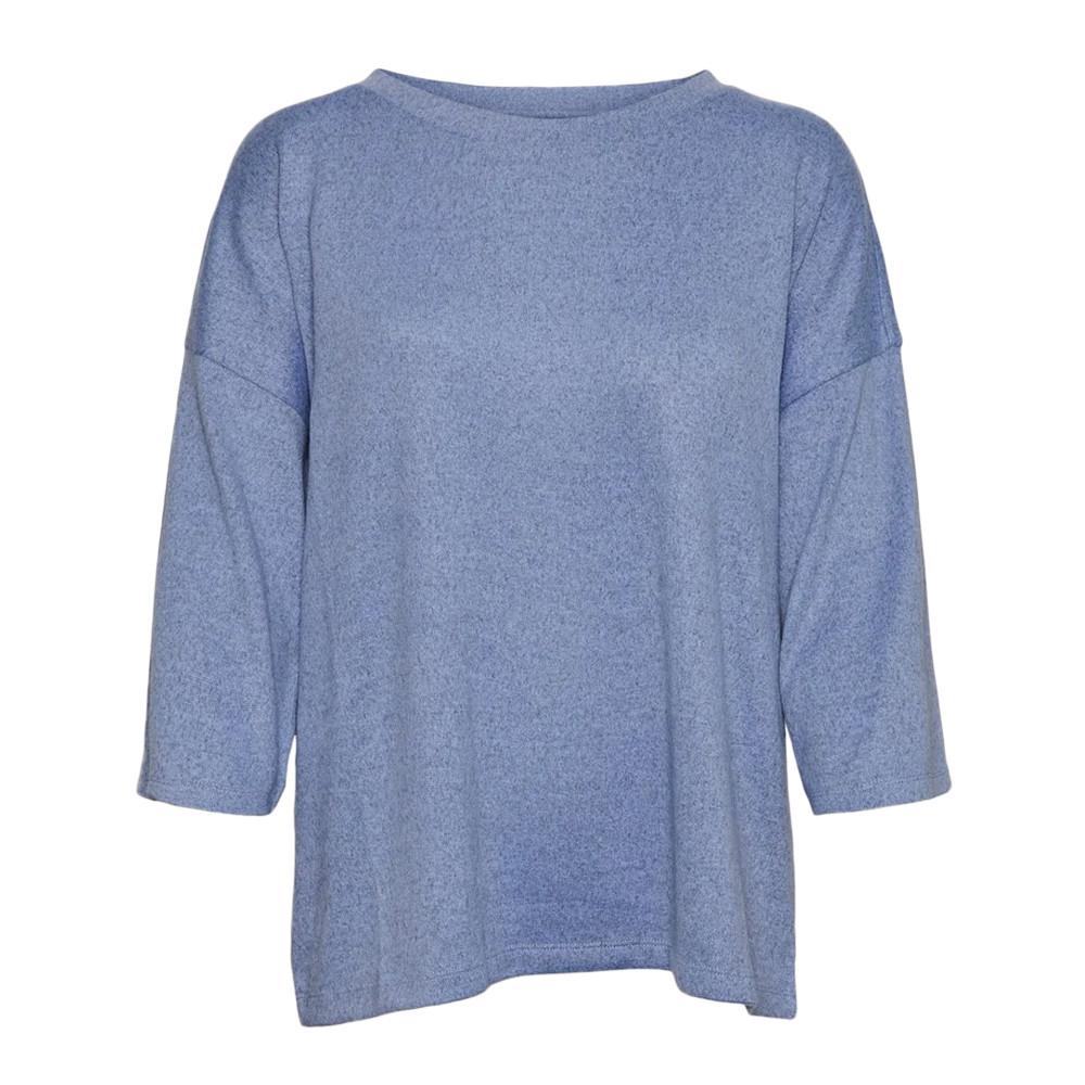 Pull Bleu Femme Vero Moda Olivia pas cher