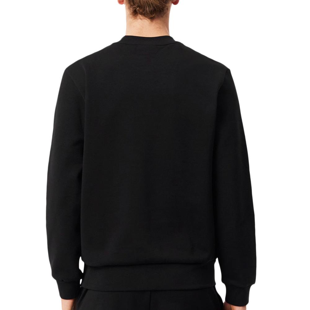 Sweat Noir Homme Lacoste SH9608 vue 2