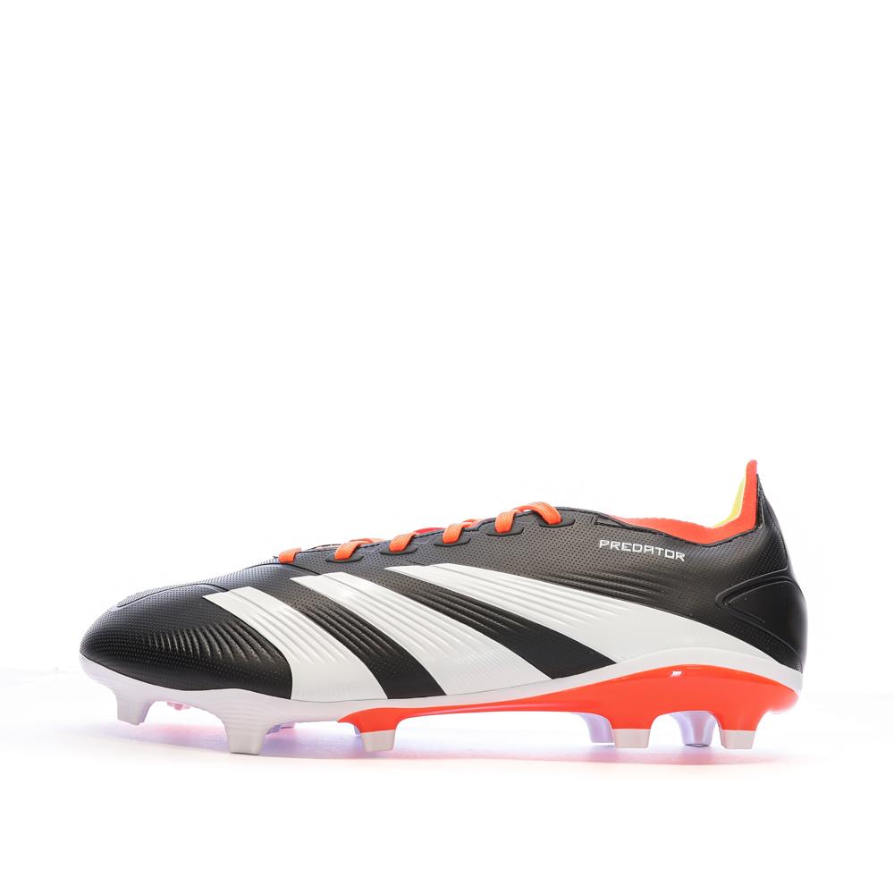Chaussures de Foot Noires Homme Adidas Predator League FG pas cher
