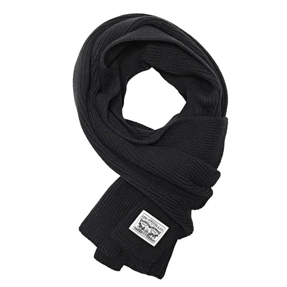 Echarpe Noir Mixte Levi's Patch Scarf pas cher