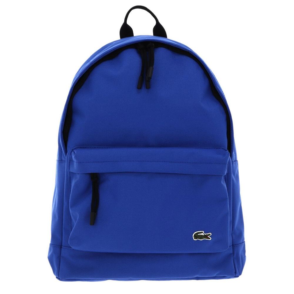 Sac à Dos Bleu Homme Lacoste Backpack NH4099 pas cher