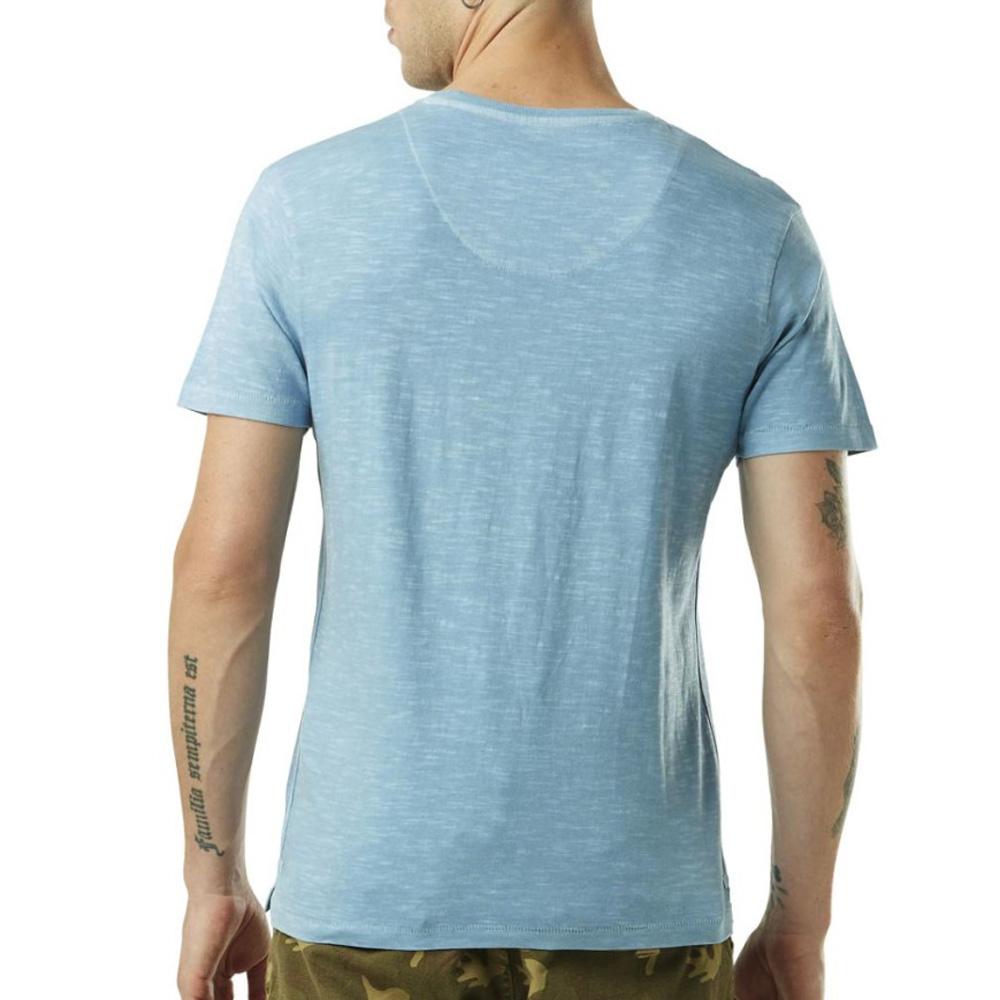 T-shirt Bleu/Crème Homme Von Dutch TYRON vue 2