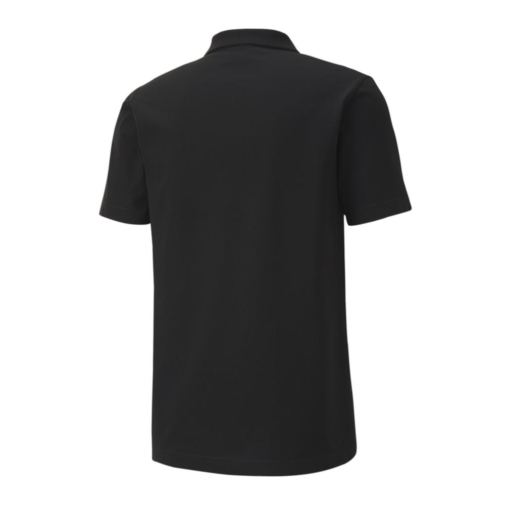 Polo Noir Homme Puma Teamgoal vue 2