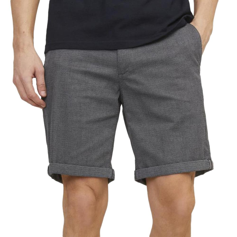 Short Chino Gris foncé Homme Jack & Jones Fury pas cher