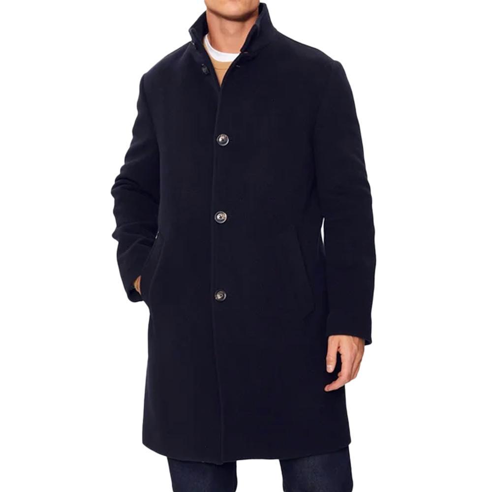 Manteau Marine Homme Tommy Hilfiger Collar pas cher
