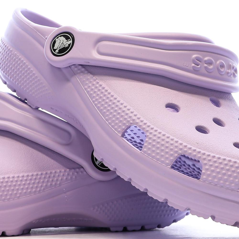 Sandalias malva unisex Crocs Classic Clog ver 7