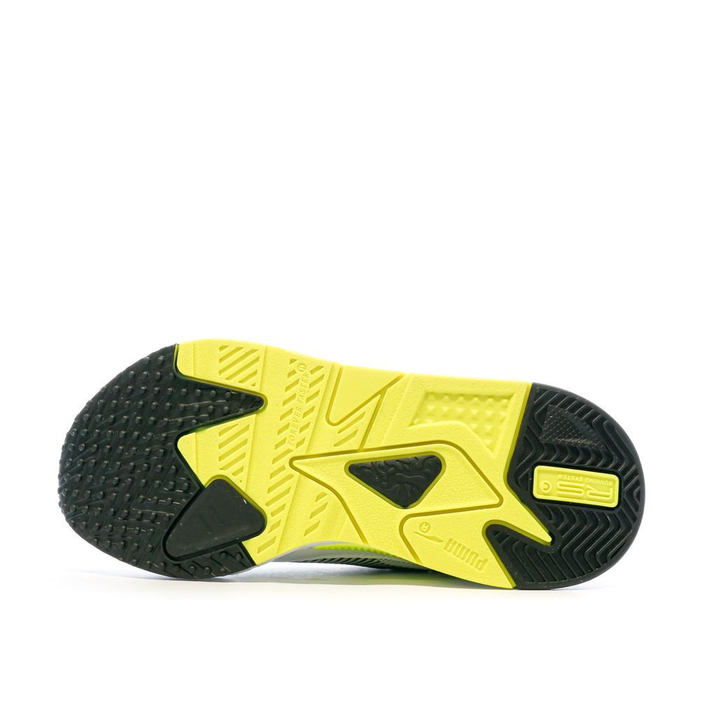 Baskets Blanches/Noires/Jaunes Garçon Puma Rs-z Energy vue 5