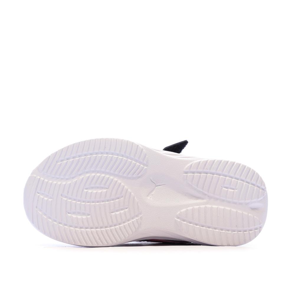 Baskets Noir/Rose Fille Puma Pounce Ac+ vue 5