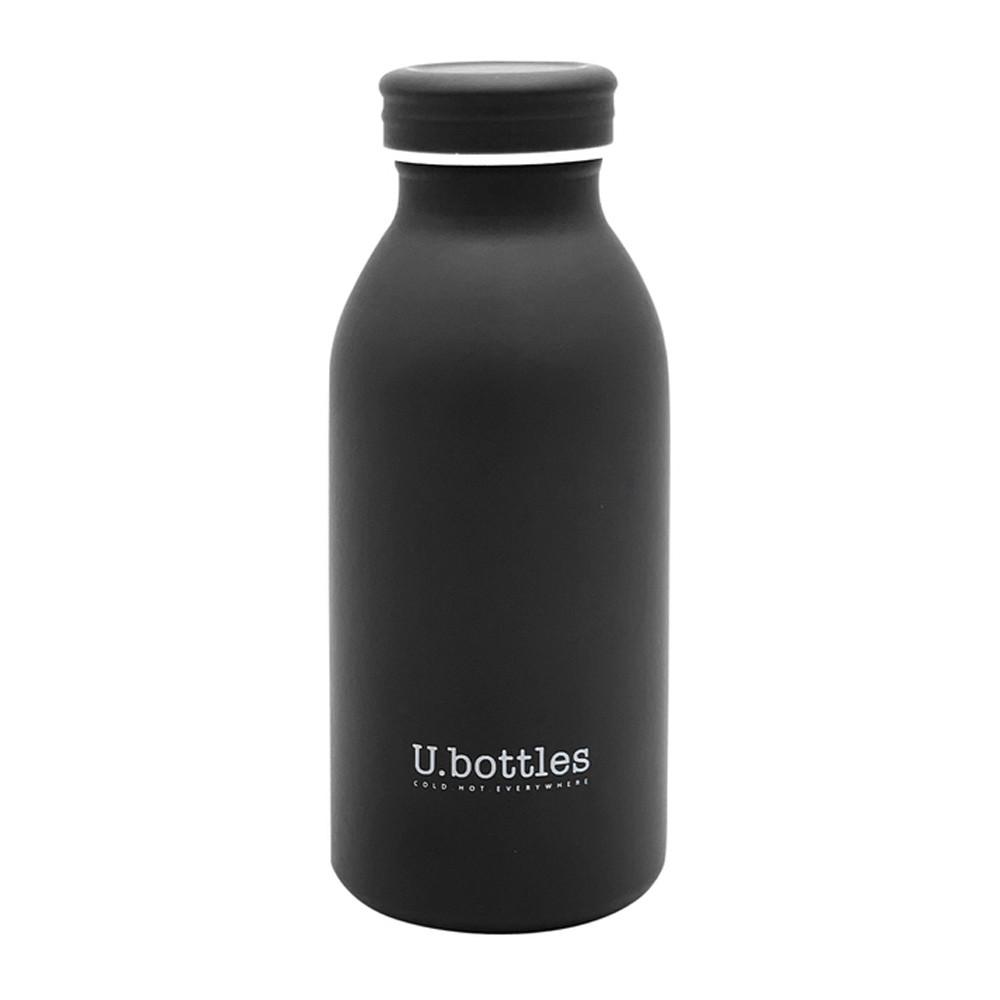 Bouteille Isotherme Noir mat U.Bottles City 350ml pas cher