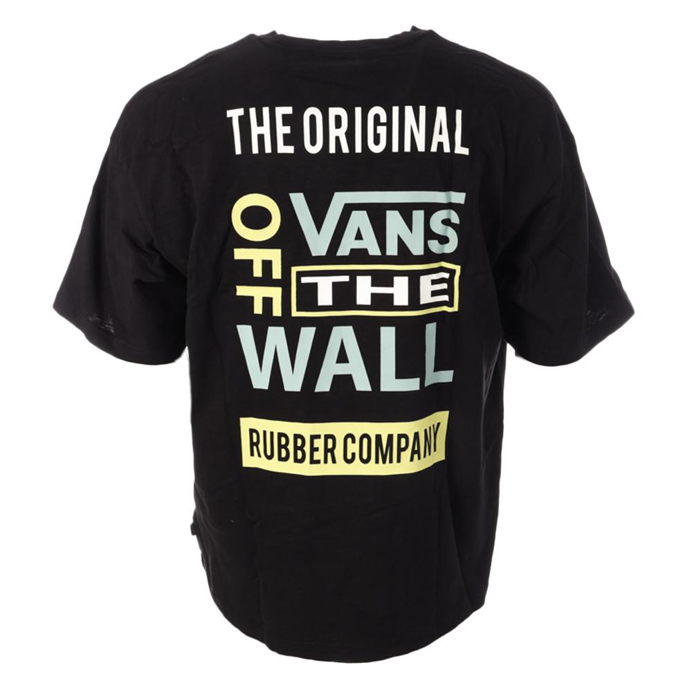 T-shirt Noir Homme Vans Logo Gfx Tee vue 2