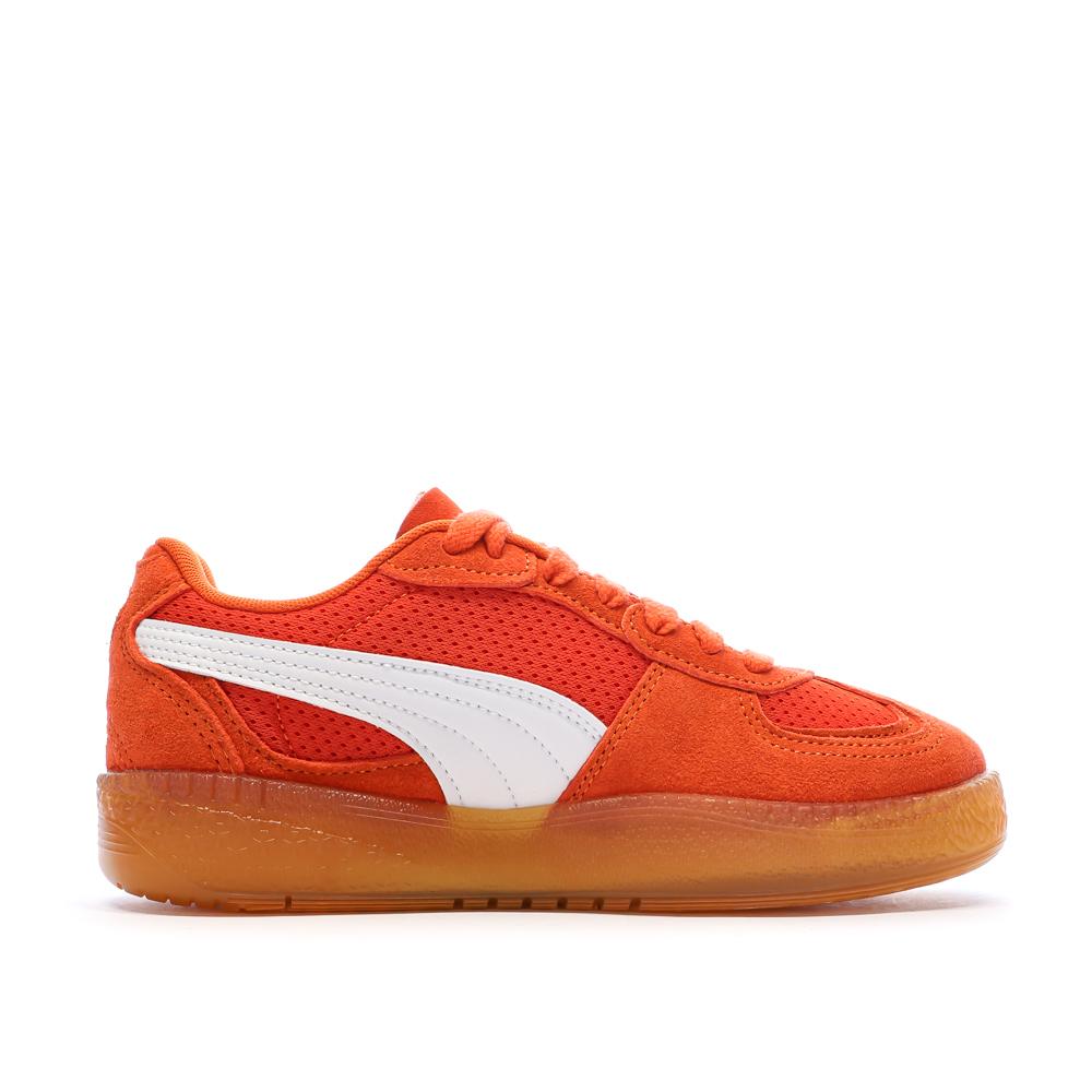 Baskets Oranges Femme Puma Palermo Moda Vintage vue 2