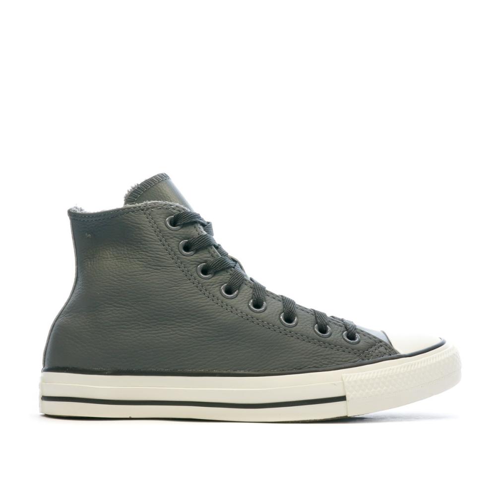 Baskets Grise Femme Converse Iron Smoke vue 2