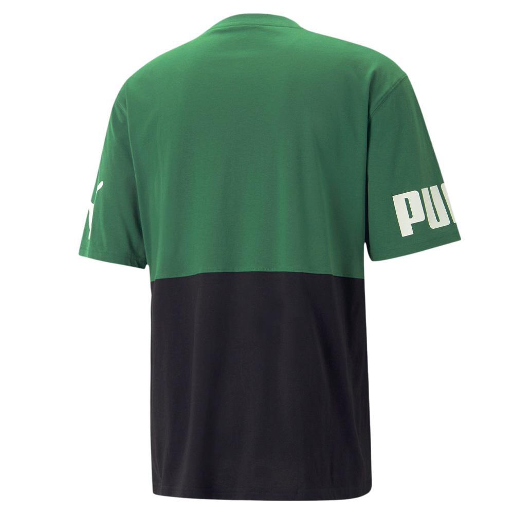 T-shirt Vert Homme Puma Fd Pp vue 2