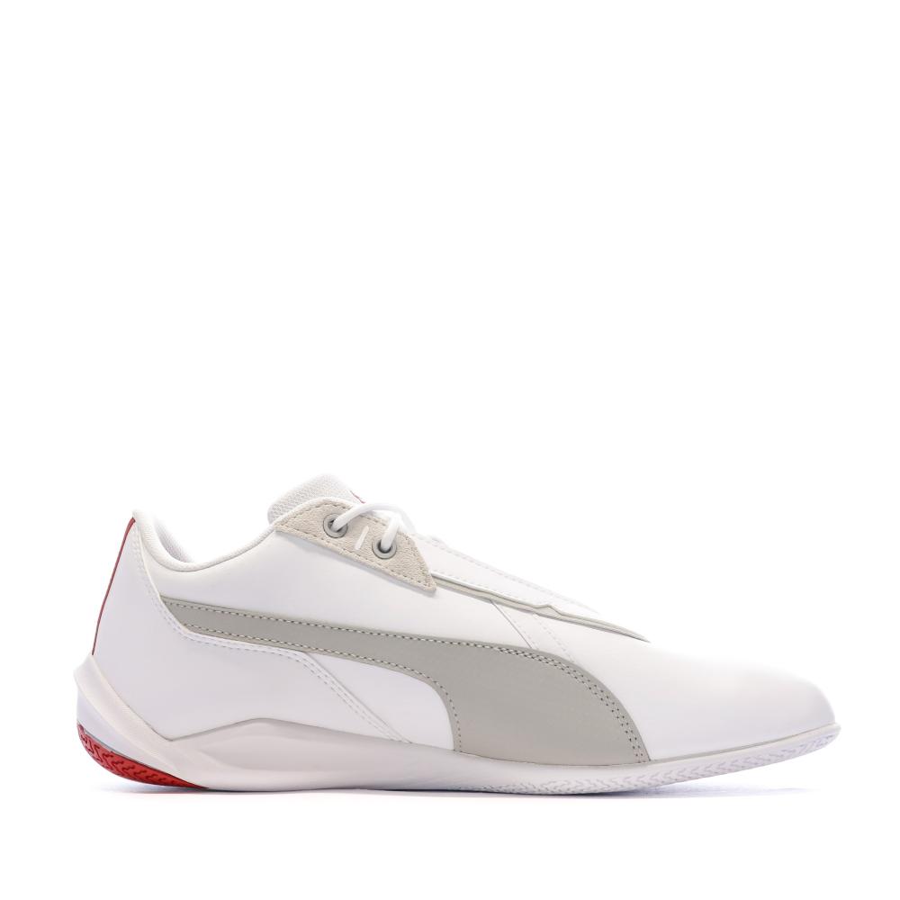 Baskets Blanches Homme Puma Ferrari Machina vue 2