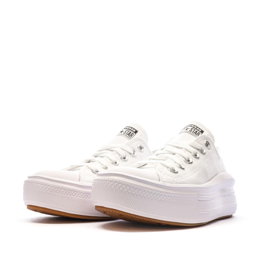 Baskets Blanches Femme Converse Ct All Star Move vue 6
