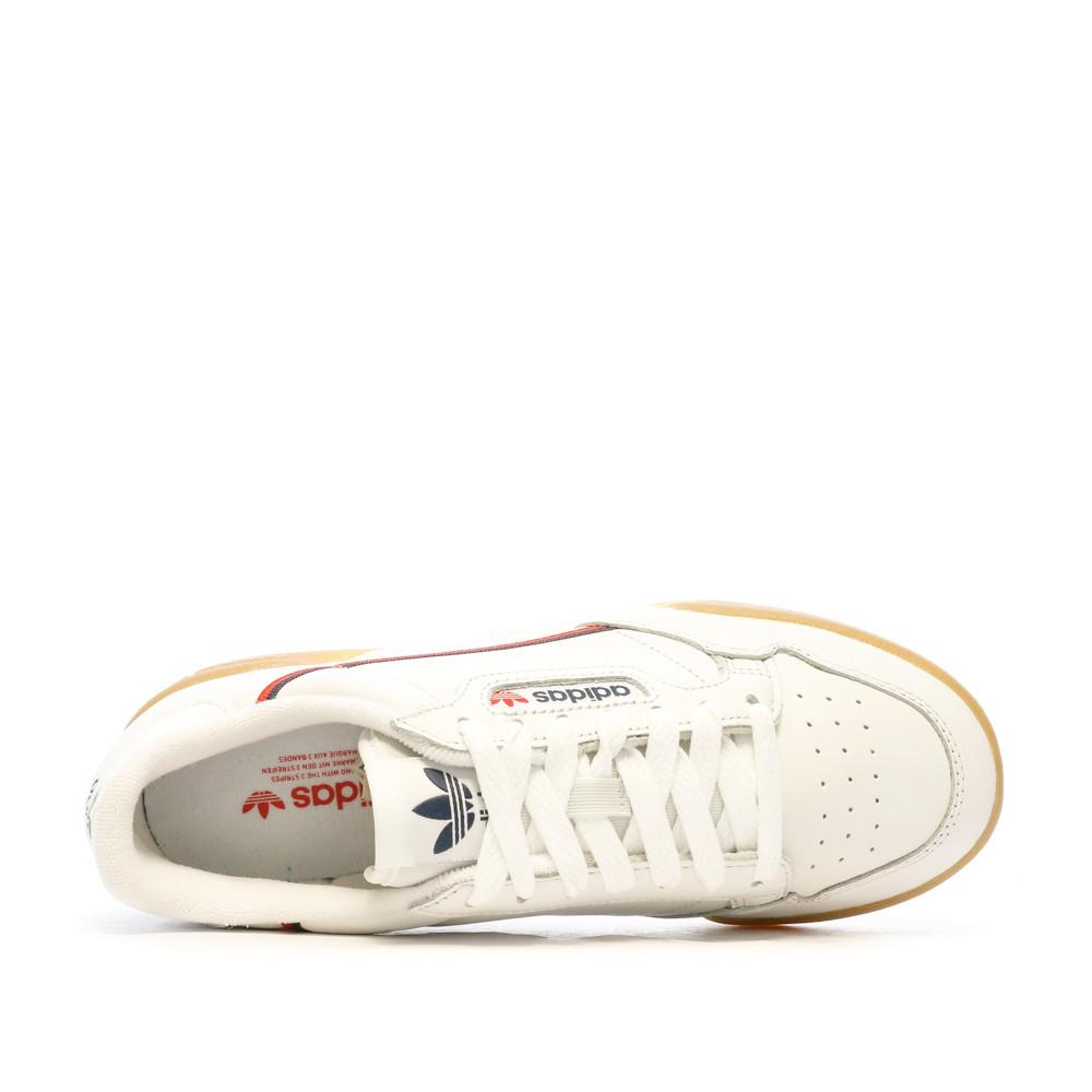 Baskets Blanches Femme Adidas Continental 80 vue 4
