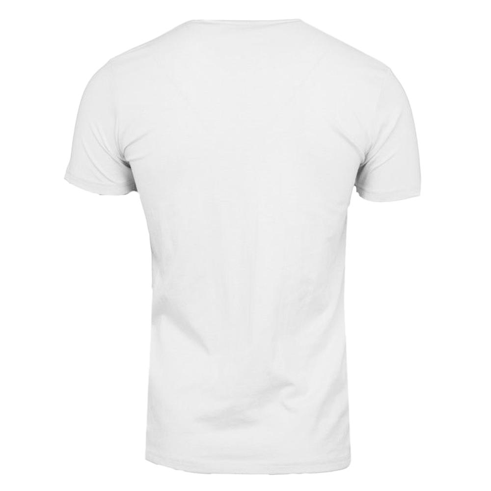 T-shirt Blanc Homme Best Mountain Photoprint 2010 vue 2