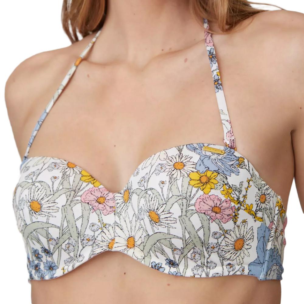 Haut de maillot de bain Blanc à Motifs Femme O'Neill Havaa pas cher