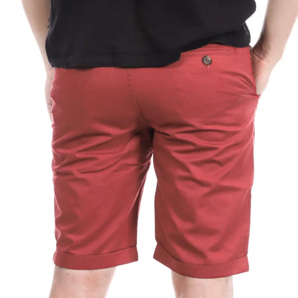 Short Chino Rouge/Orange Homme La Maison Blaggio Matt vue 2