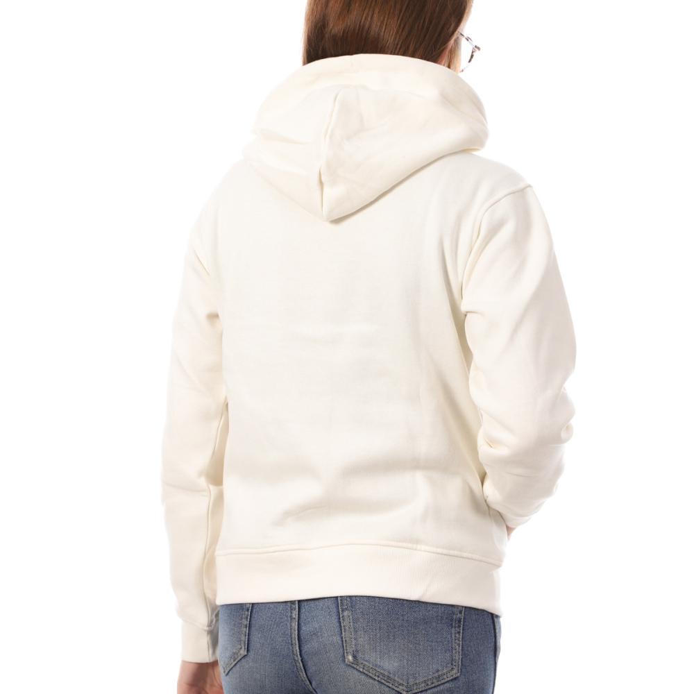 Sweat à capuche Écru Femme Lee Cooper Octavia vue 2