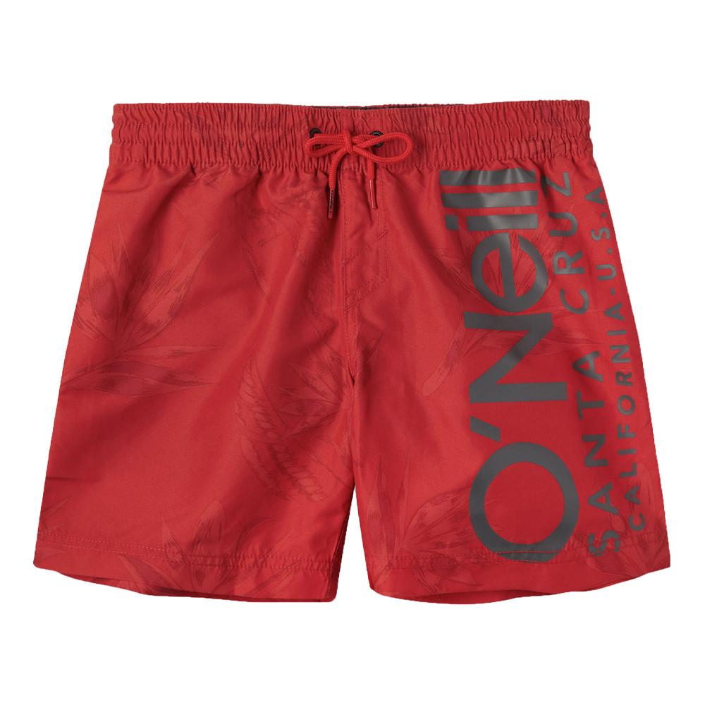 Short de bain Rouge Garçon O'Neill Cali Floral pas cher