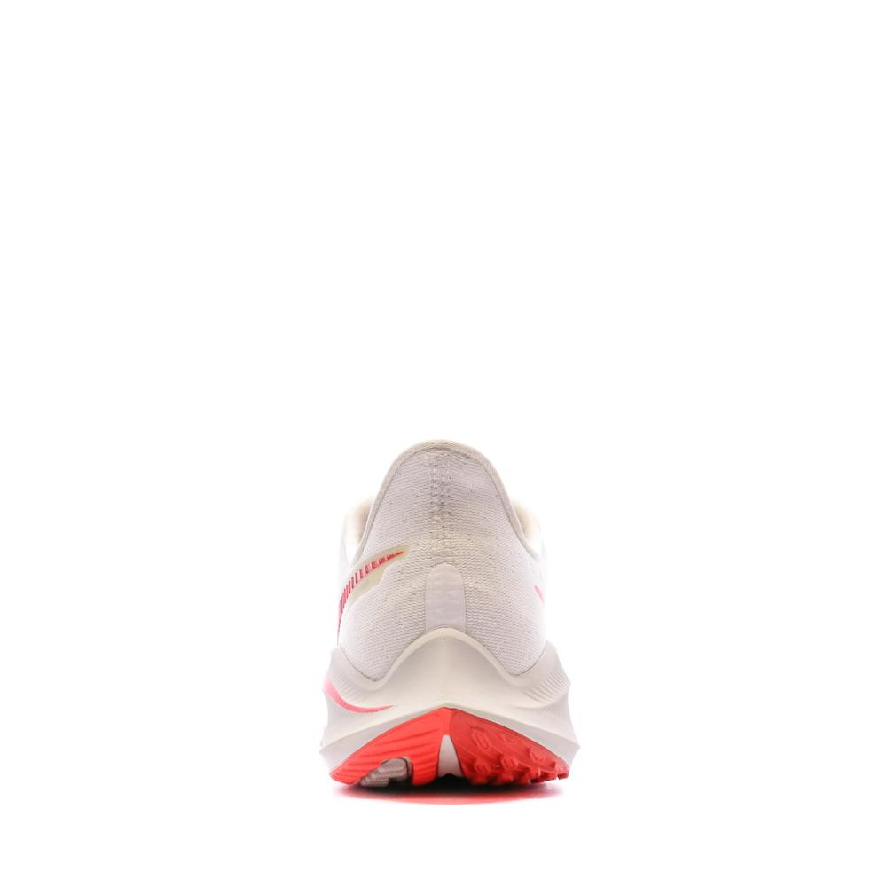 Chaussures de running Blanc/Rouge Femme Nike Air Zoom Vomero 14 vue 3