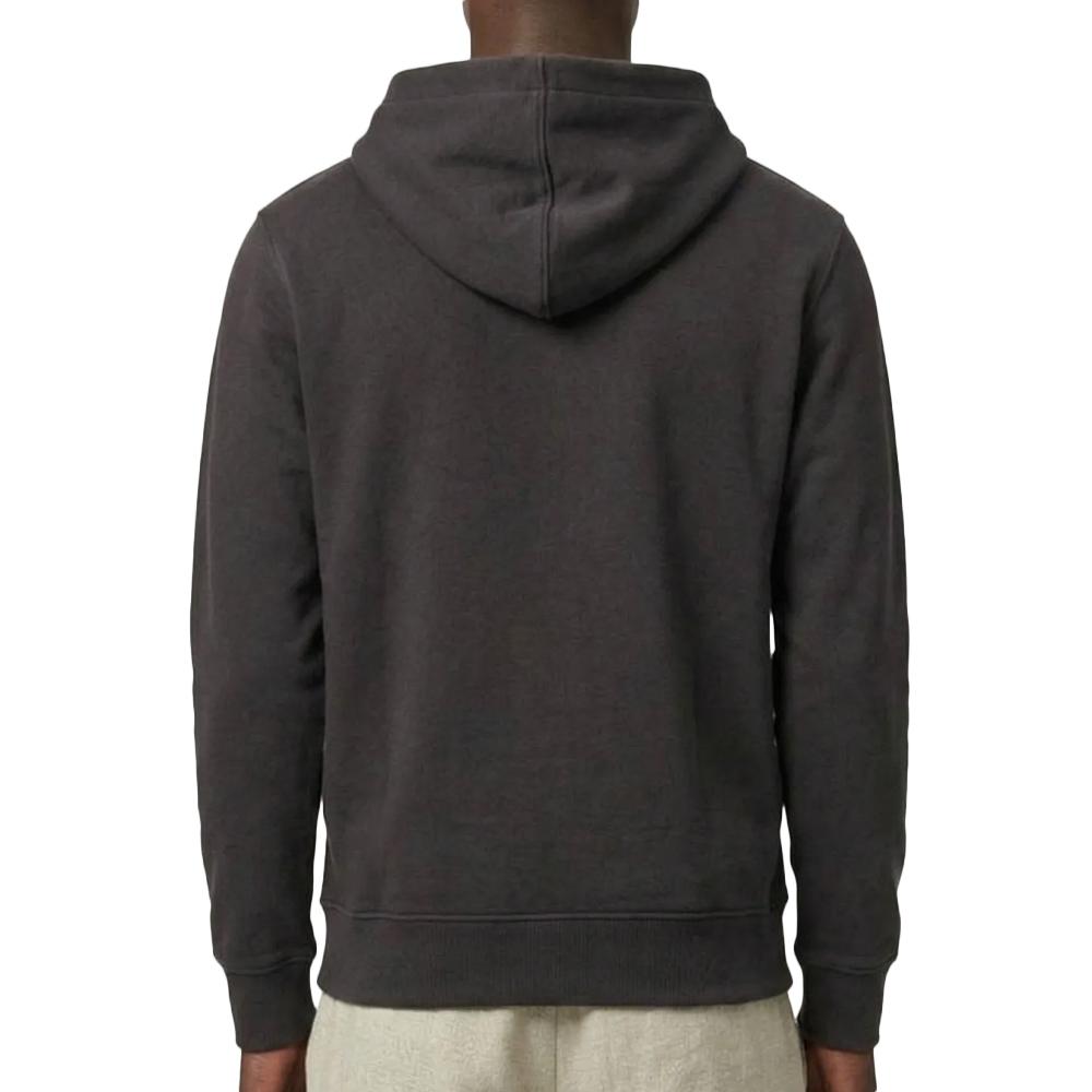 Sweat Gris Homme G-Star RAW Logo Hooded vue 2