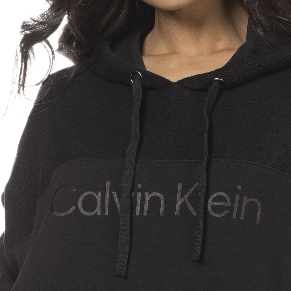 Sweat Noir Femme Calvin Klein Relaxed vue 3