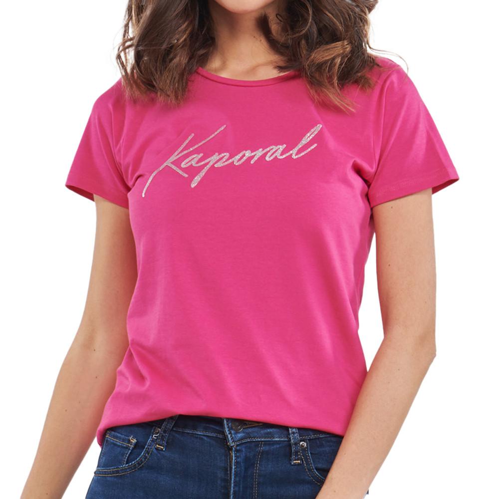 T-shirt Rose Femme Kaporal Krak pas cher