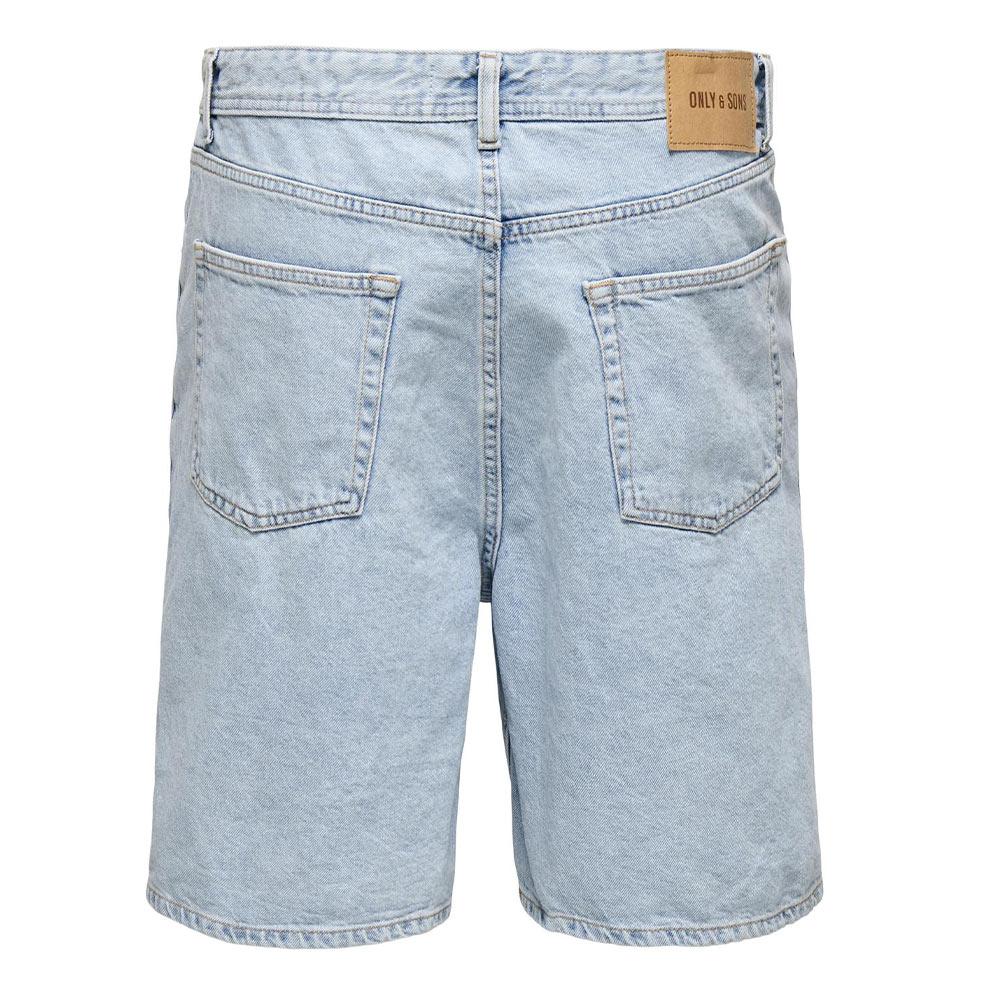 Short Bleu Homme Only & Sons Fade vue 4