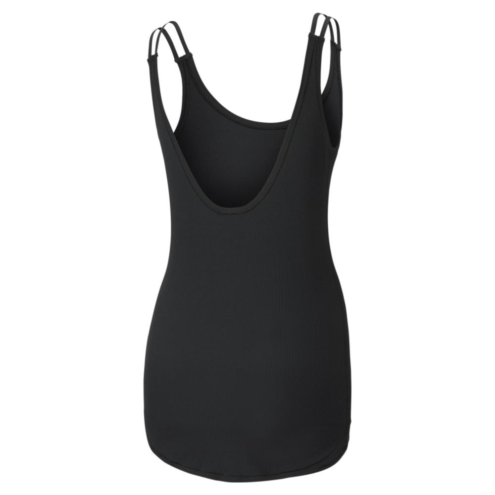 Débardeur Noir Femme Puma Studio Rib vue 2