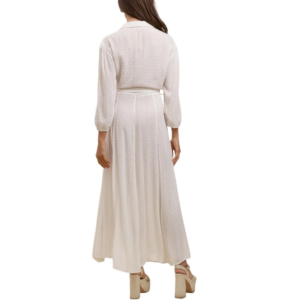 Robe Blanche Femme Goa Spéculos vue 2
