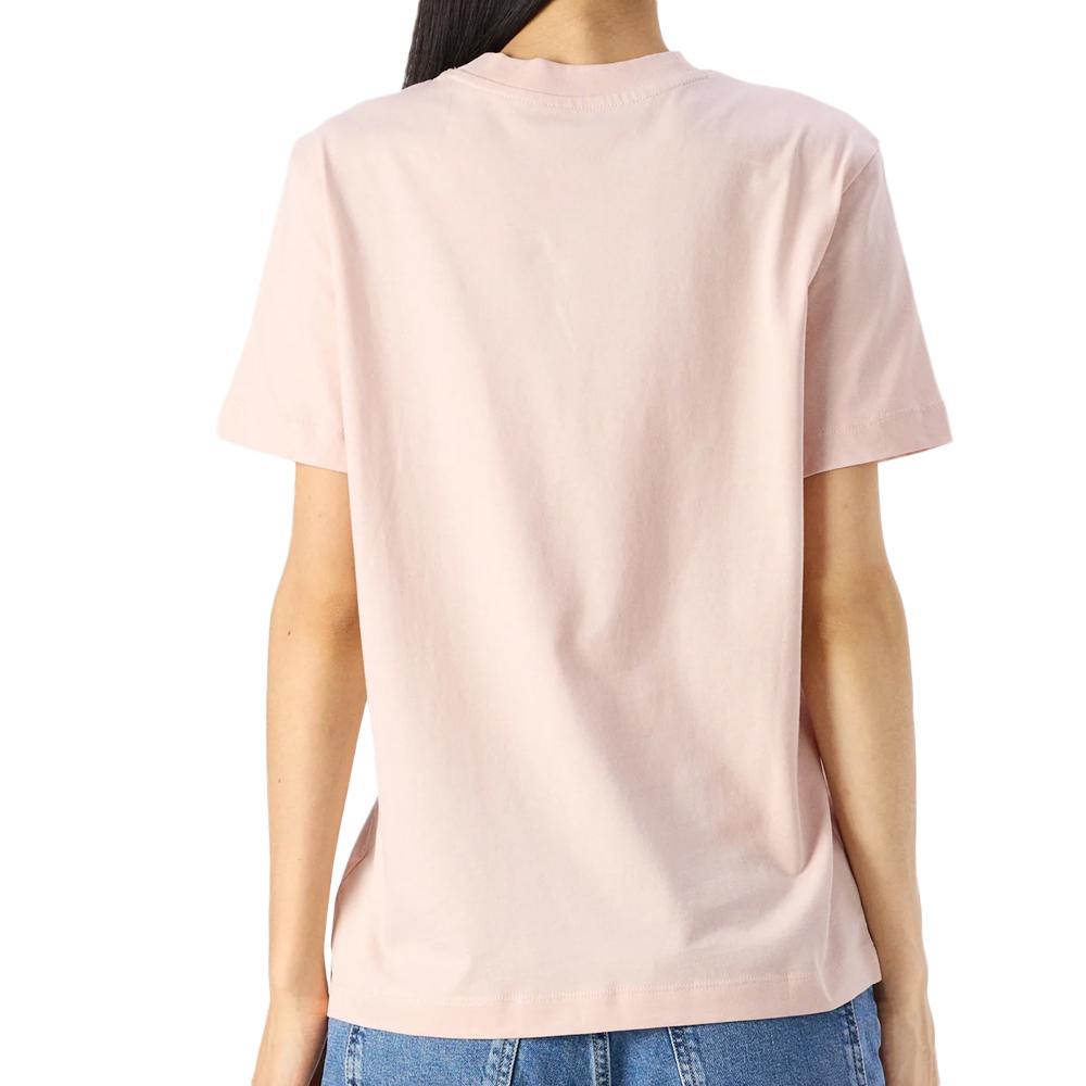 T-shirt Rose Femme Calvin Klein Jeans Embroidered vue 2